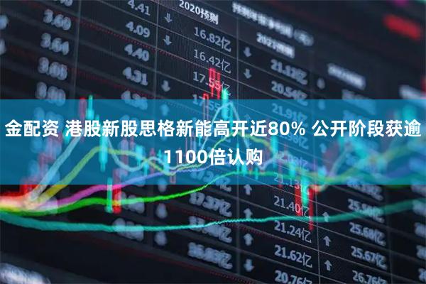 金配资 港股新股思格新能高开近80% 公开阶段获逾1100倍认购